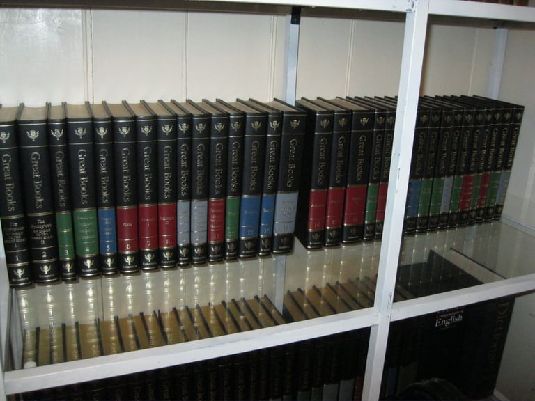 image for BRITANNICA Great Books of the Western World 30 VOLUMES GUNNISLAKE PL18 9NA