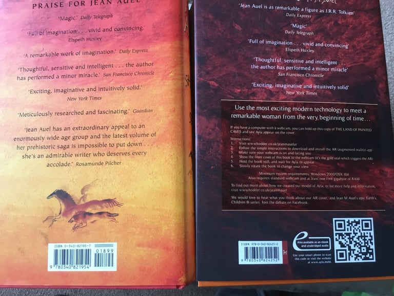 Clan of the cave bear book set