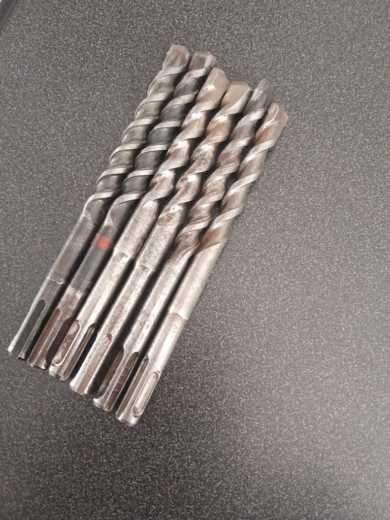 NEW - 6 x 12mm SDS Masonry Drill Bits