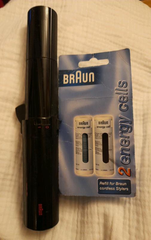 NEW ENERGY CELL, and BRAUN INDEPENDENCE HAIR WAND