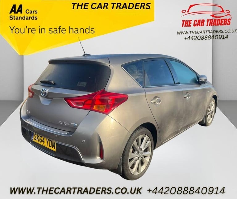 2014 Toyota Auris 1.8 VVT-h Excel Hatchback 5dr Petrol Hybrid CVT Euro 5 (s/s) (136 ps) Hatchback...