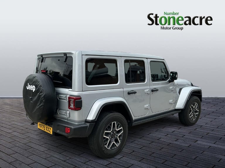 2025 Jeep Wrangler Sahara 2.0 272hp 4x4 Auto8 CONVERTIBLE Petrol Automatic
