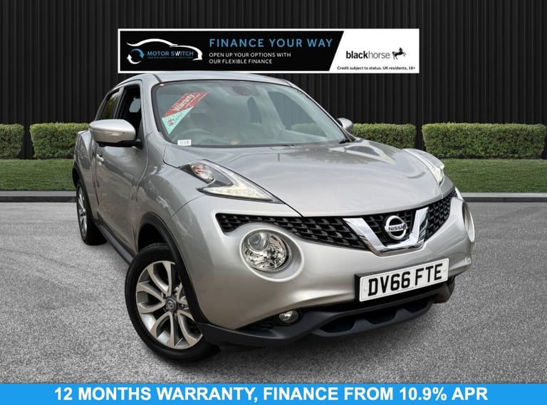 image for 2016 66 NISSAN JUKE 1.5 DCI TEKNA SUV 5DR DIESEL MANUAL EURO 6 (S/S) (110 PS) DI