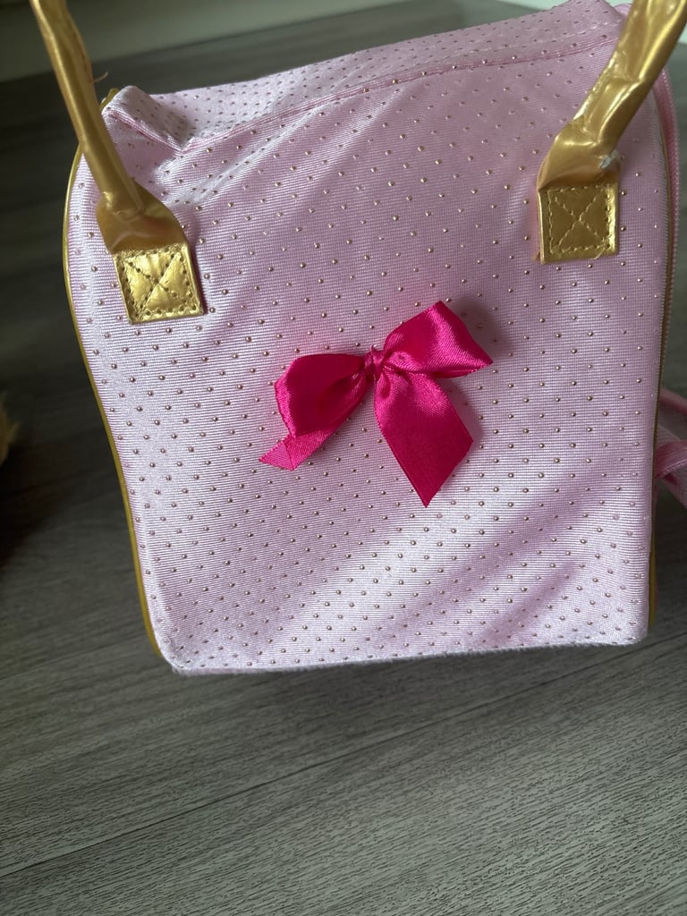 Children’s Pucci Pups pink toy carrier bag