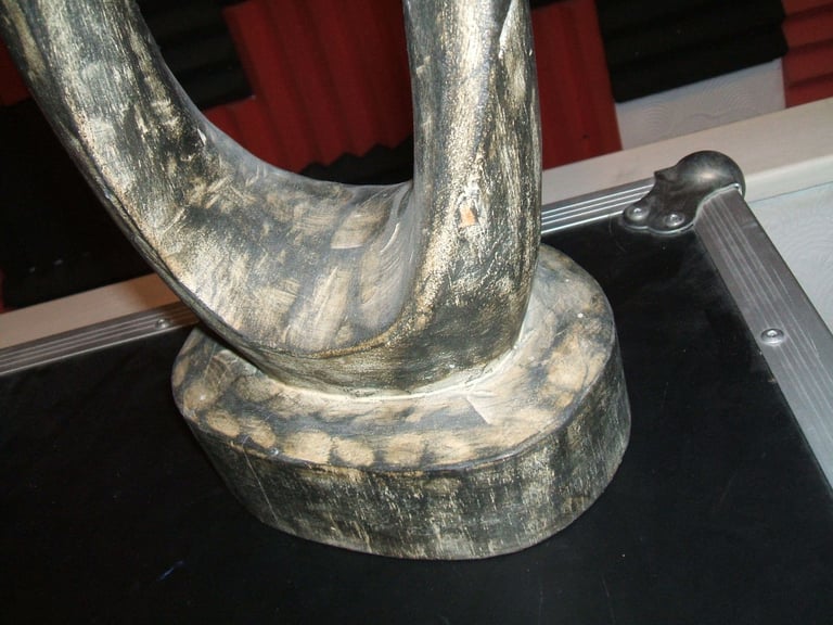 African Ghana wooden ornaments 