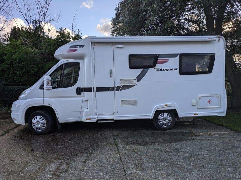 Elddis Autoquest 140, 2012/12, FSH, 2 berth, end lounge July 2025 Hab check 25 HPI clear