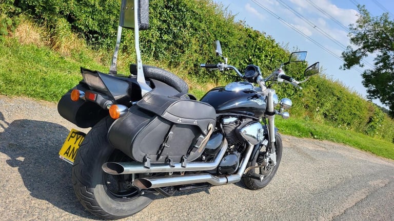 2007 07 SUZUKI VZ 800 K6 MARAUDER VZ800 INTRUDER VL800 CUSTOM XVS CRUISER BLACK