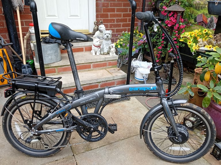 Apollo electric folding bike