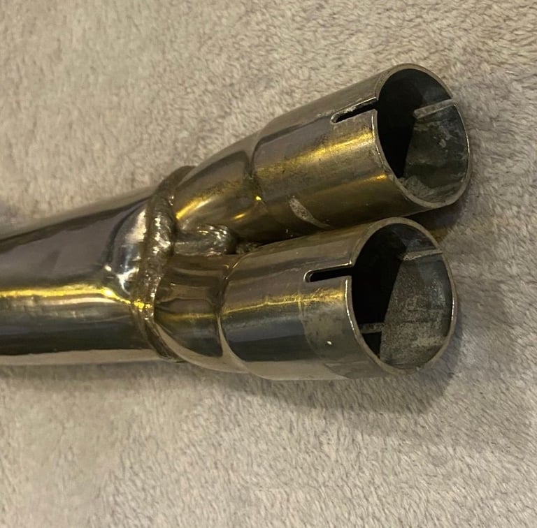 MZ BAGHIRA ORIGINAL EXHAUST CAN/MAN CAVE DECORATION? - REDUCED TO CLEAR