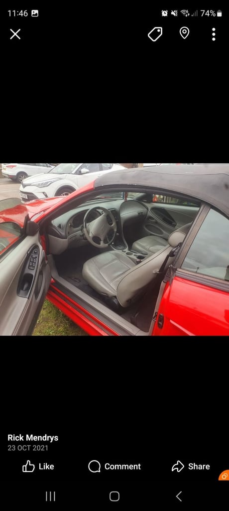 Ford mustang 40th anniversary edition 