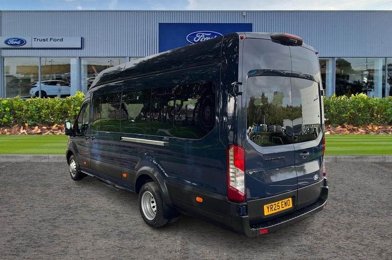 2025 Ford Transit 460 Leader L4 H3 ELWB High Roof 17 Seat Minibus RWD 2.0 EcoBlue 165ps, FRON Min...