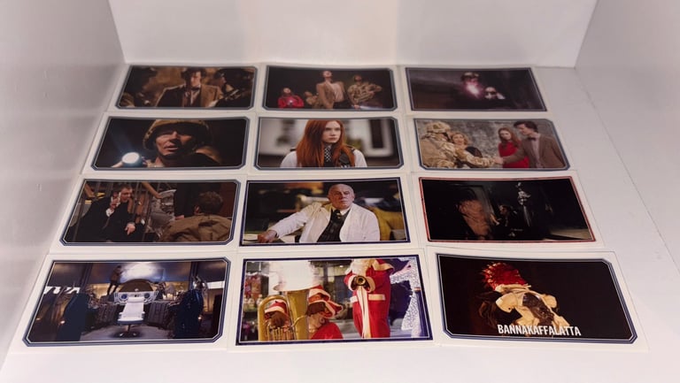 58 Doctor Who Stickers 