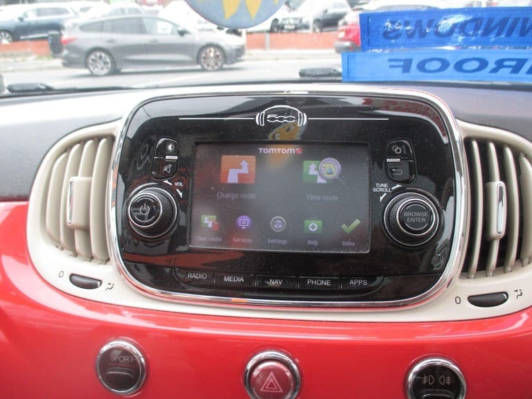 2016 Fiat 500 0.9 TwinAir Lounge Euro 6 (s/s) 3dr HATCHBACK Petrol Manual