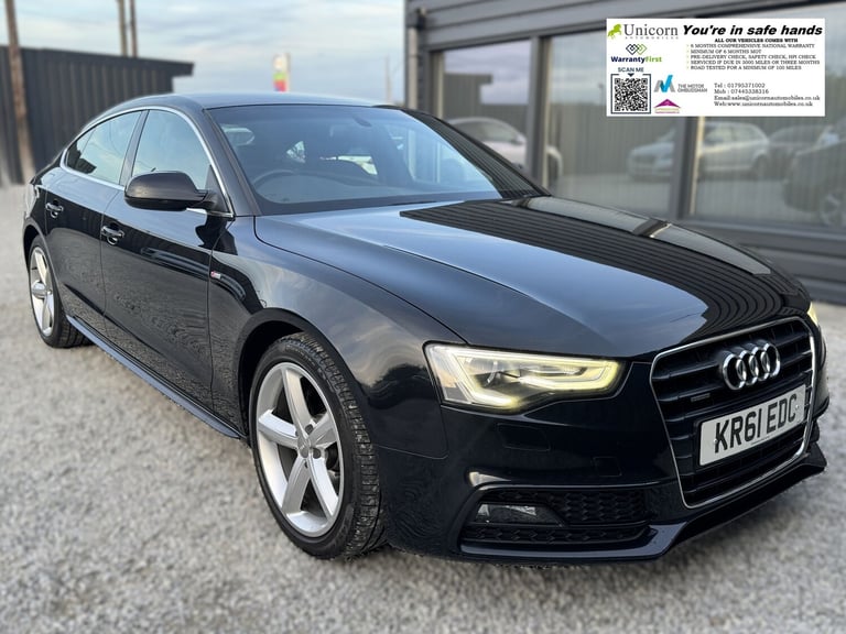 2012 Audi A5 2.0 TDI 177 Quattro S Line 5dr HATCHBACK Diesel Manual