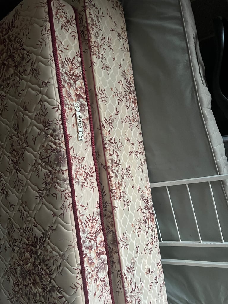 image for Single bed with mattress