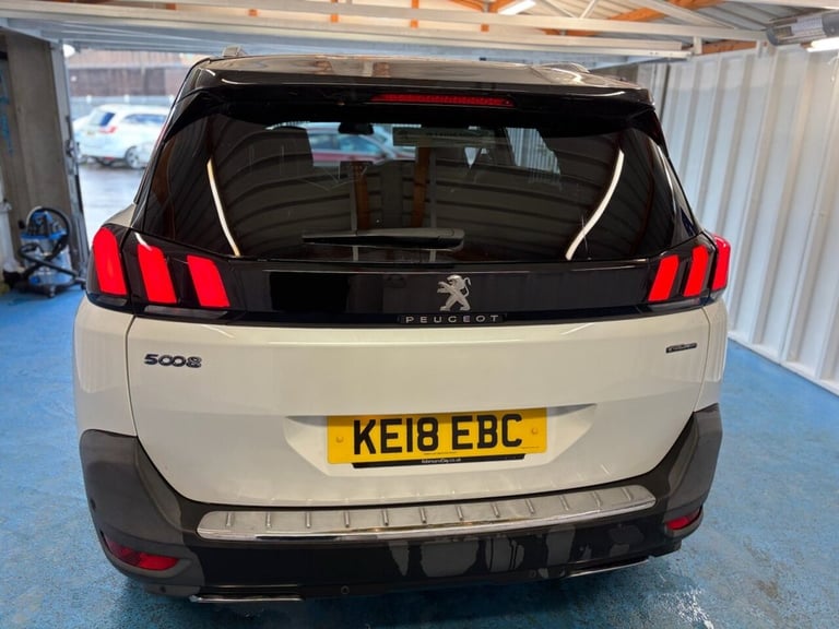 2018 18 PEUGEOT 5008 1.6 THP GT LINE SUV 5DR PETROL EAT EURO 6 (S/S) (165 PS)