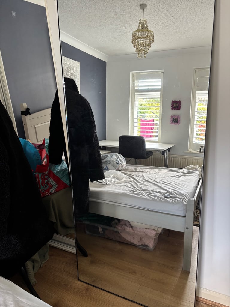 Large heavy stand alone mirror 180x80cm