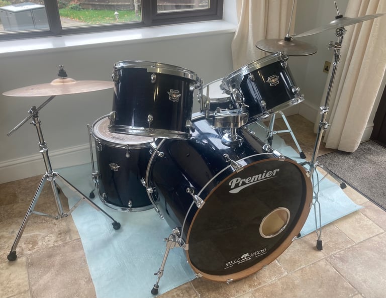 Premier Cabria Drum Kit with Zildjian Cymbals