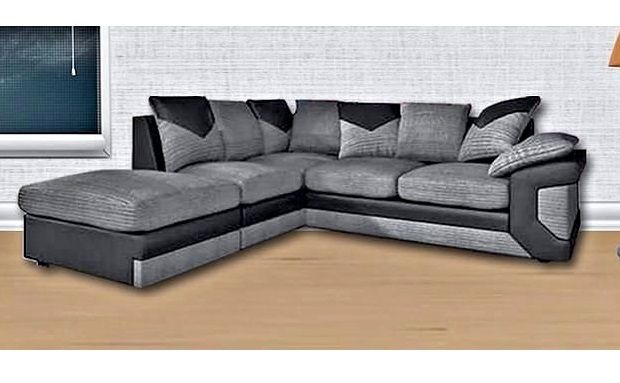 **EXPRESS DELIVERY** BRAND NEW CORD FABRIC CORNER SOFA ON SPECIAL OFFER,