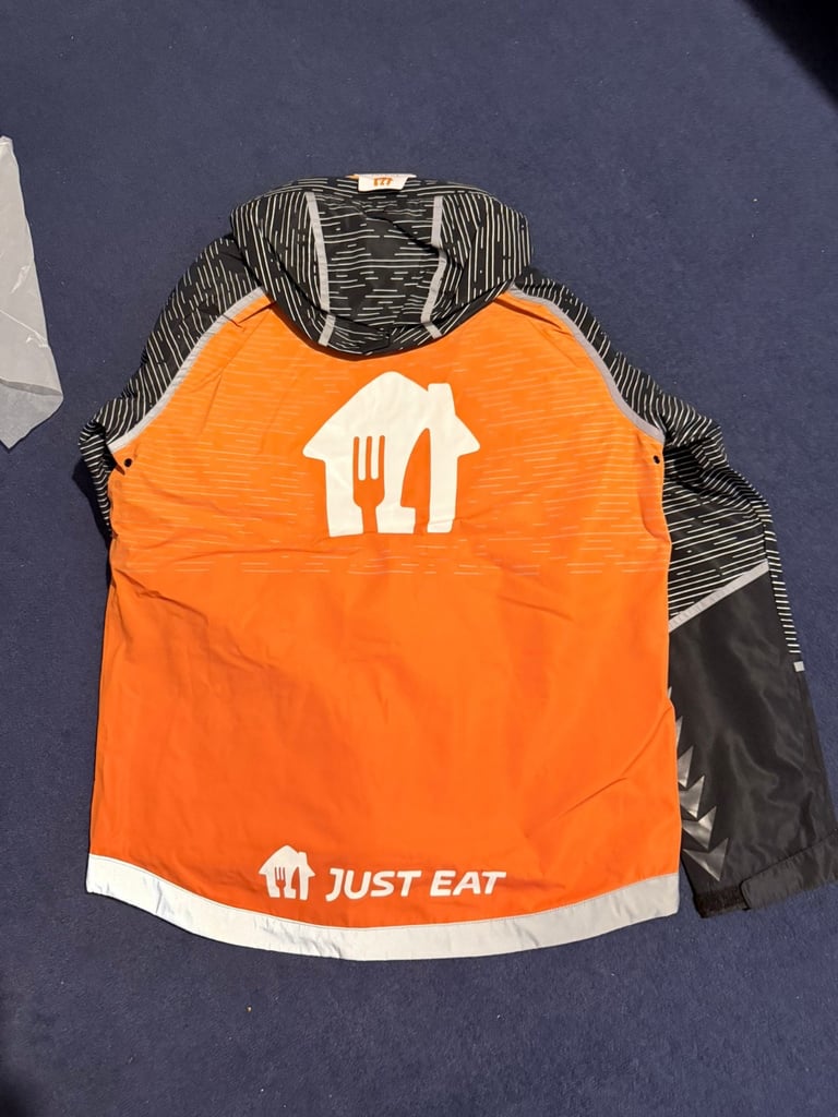 Just eat brand new jacket 