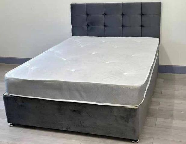 Divan Double (Single / King Size) Bed+Mattress CLEARANCE SALE ON BRAND NEW BEDS WITH MATTRESSES