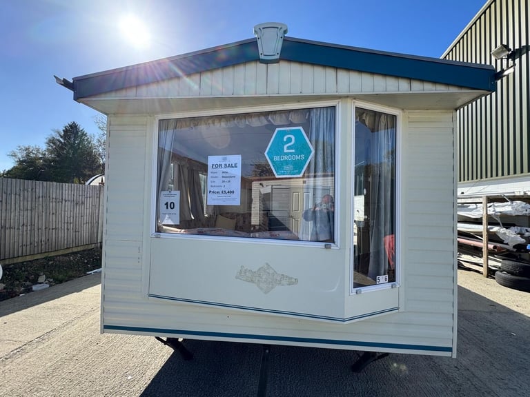 Cheap 28x10ft 2 Bed Static Caravan - Offsite Sale for Private/Own Land, Farms