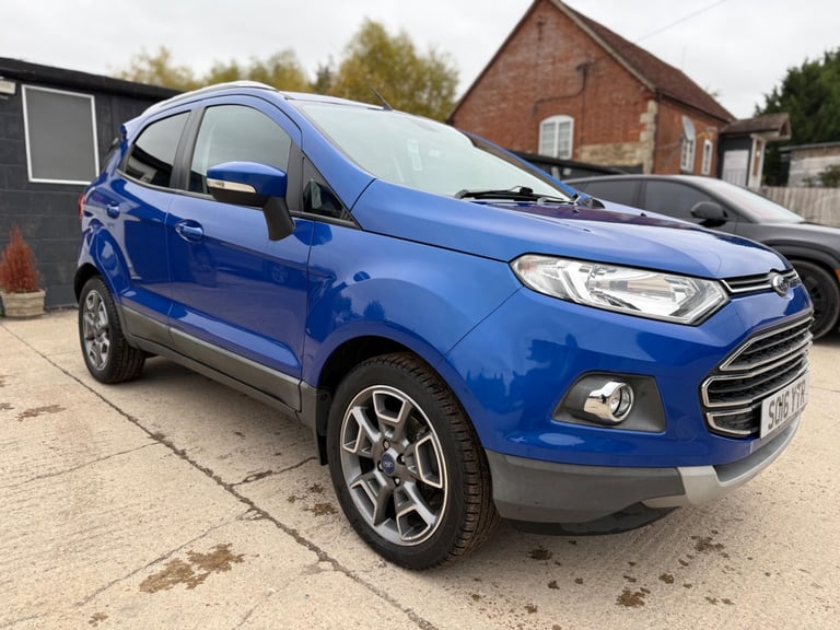 2016 Ford Ecosport 1.0T EcoBoost Titanium 2WD Euro 5 (s/s) 5dr HATCHBACK Petrol Manual