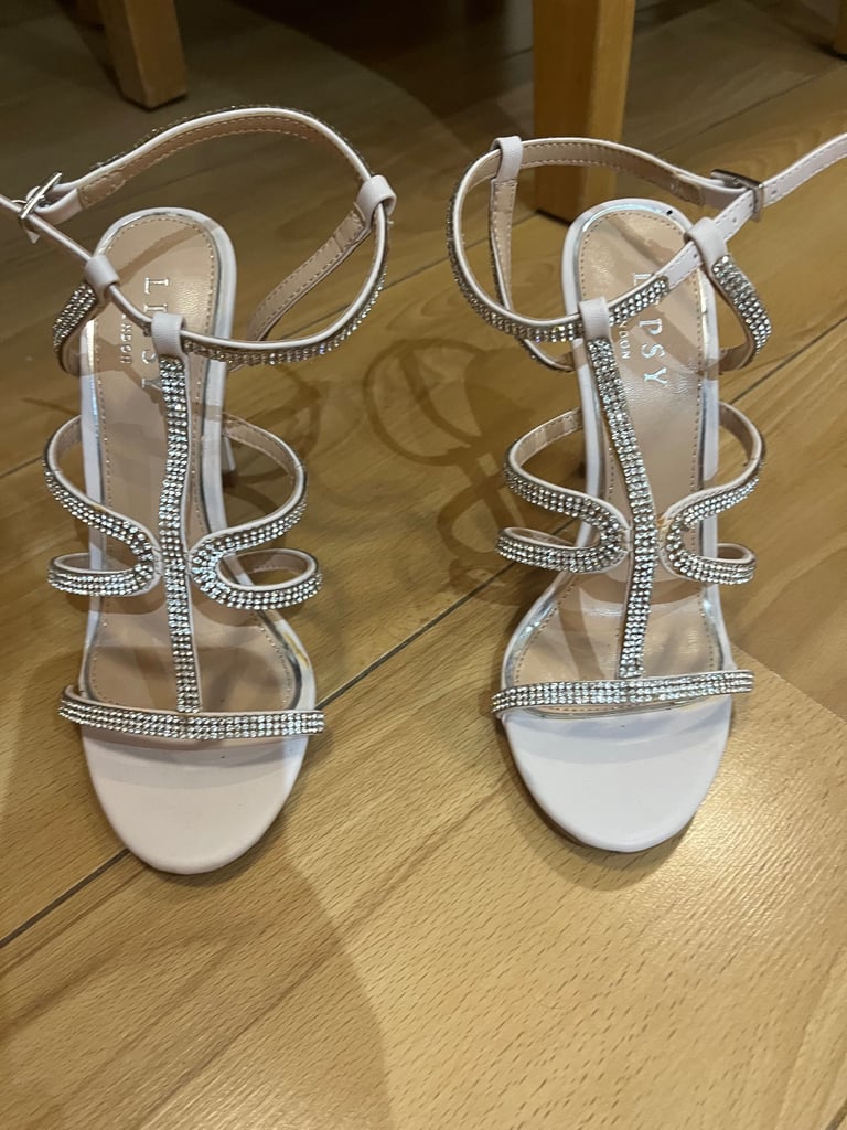 Lipsy Sparkly Heels (size 4)