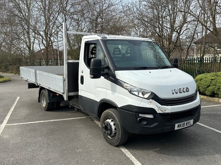 2018 18 Iveco Daily 70c18 Hi Matic Auto 3.0d Alloy Dropside Pick Up No Vat 