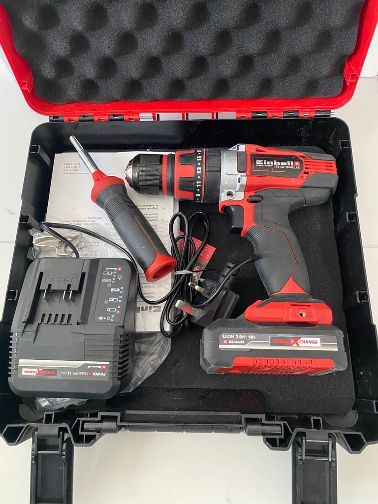 image for Einhell 18v Cordless Hammer Drill 