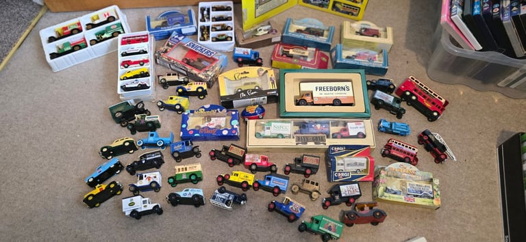 Vintage miniature cars 
