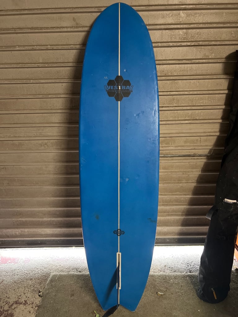 Westbay 7ft fibreglass board. 