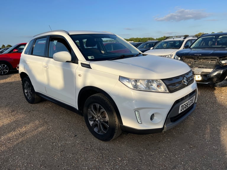 image for 2016 SUZUKI VITARA SZ4 WHITE EURO 6 SUV SALVAGE DAMAGED REPAIR PETROL CAT S 