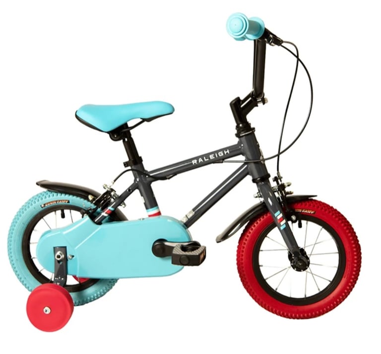 Raleigh pop kids bike 12” wheel