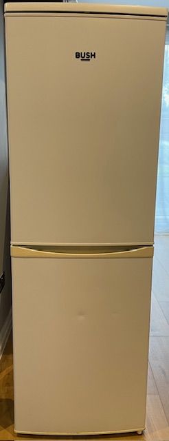 image for Bush Fridge Freezer BSFF50152W – Good Condition – £80