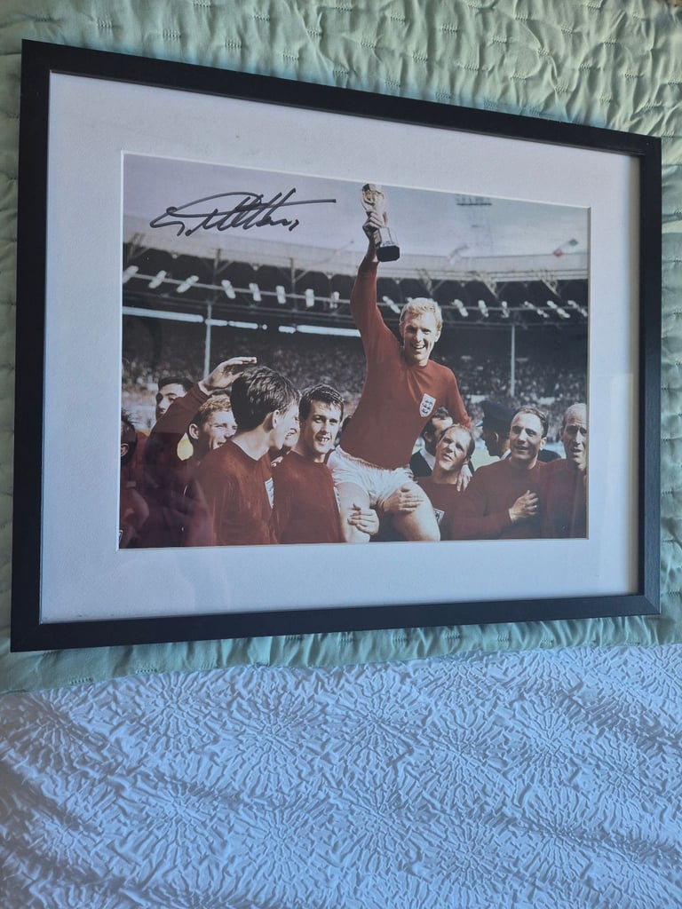 Signed Geoff Hurst