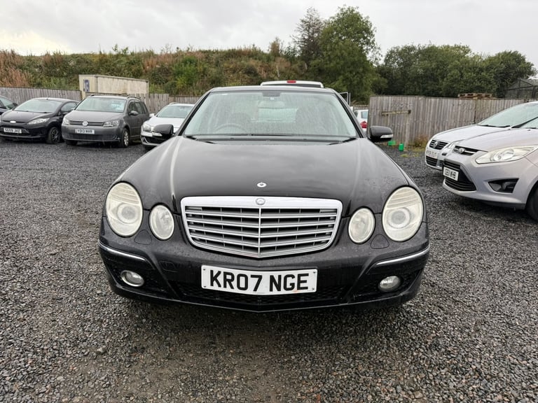 2007 Mercedes-Benz E Class E200K Elegance 4dr Tip Auto SALOON Petrol Automatic