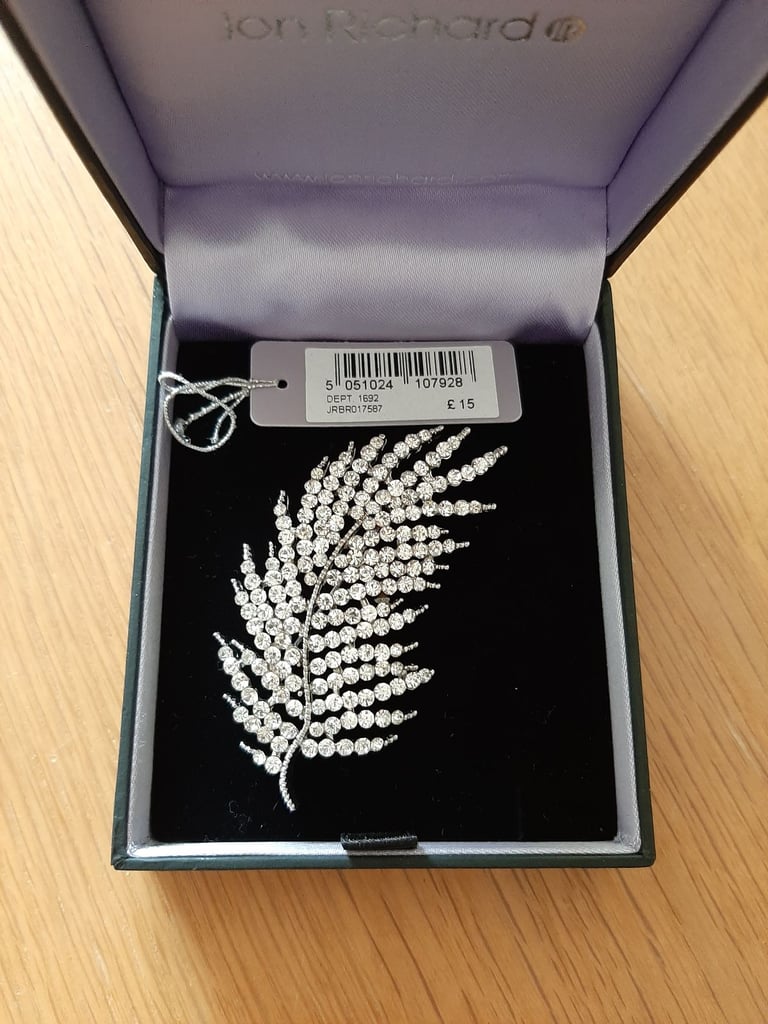 image for Lovely sparkling brooch.