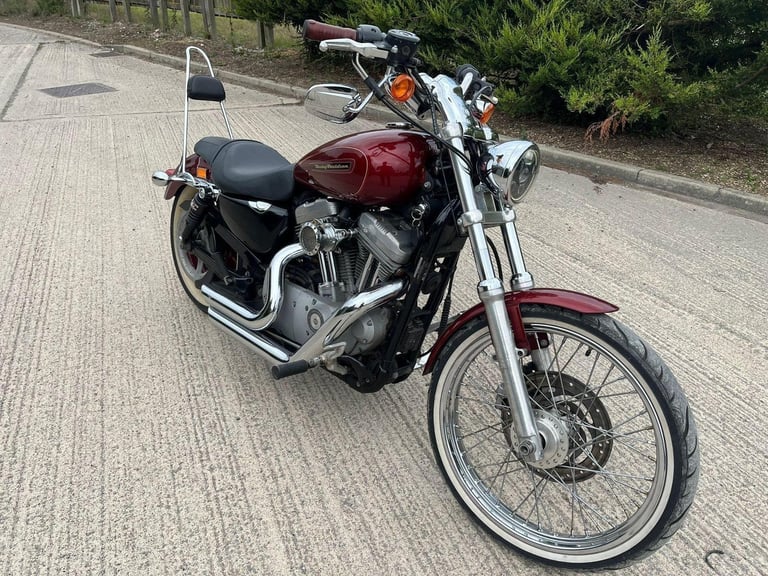 2009 09 HARLEY-DAVIDSON XL883C XL 883 C SPORTSTER CUSTOM CRUISER XLH883 - 2k MLS
