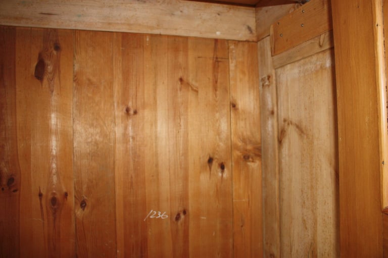 image for French Antique Pine Wardrobe 