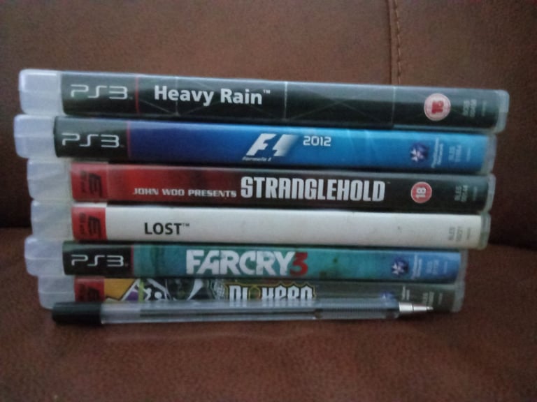 PS3 stack 2 Heavy Rain