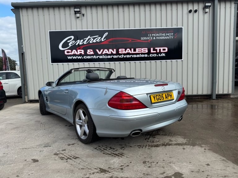 2005 Mercedes-Benz SL 3.7 SL350 Convertible 2dr Petrol Automatic (281 g/km, 245 bhp) Convertible ...