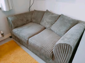 JUMBO CORD 2 SEATER COUCH