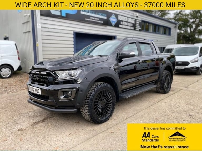 2022 Ford Ranger Wildtrak Wide Arch Black Edition Pickup Diesel Automatic