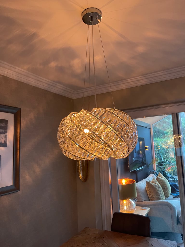 image for NEXT BELGRAVIA CENTRE LIGHT CRYSTAL
