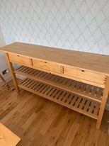 Ikea Fiällnäs sideboard 2 shelf and 3 draw 74cm long 42 wide 