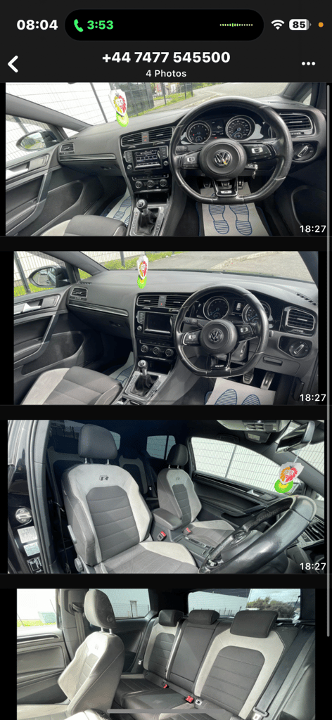 Volkswagen, GOLF, Hatchback, 2015, Manual, 1984 (cc), 3 doors