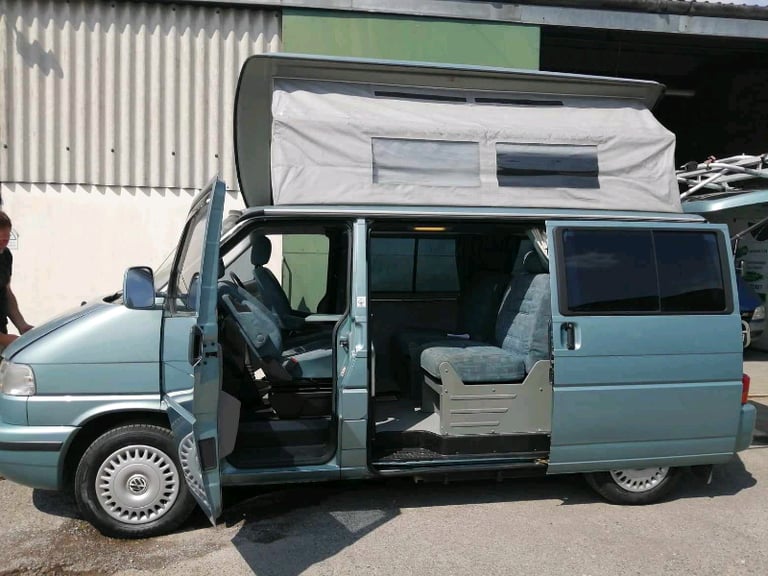 Vw T4 original 2 berth Bilbos Nektar pop-top campervan TRANSPORTER 2.5TDI 