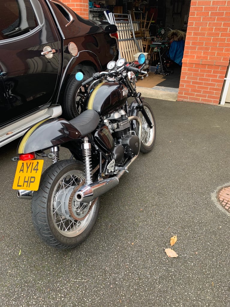 image for Triumph, THRUXTON, 2014, 865 (cc)