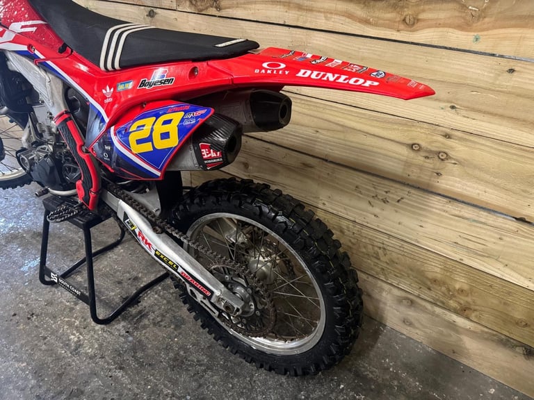 HONDA CRF 250 2016 MOTOCROSS BIKE PART EXCHANGE TO CLEAR